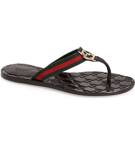 gucci gg logo slides|Gucci flip flops clearance.